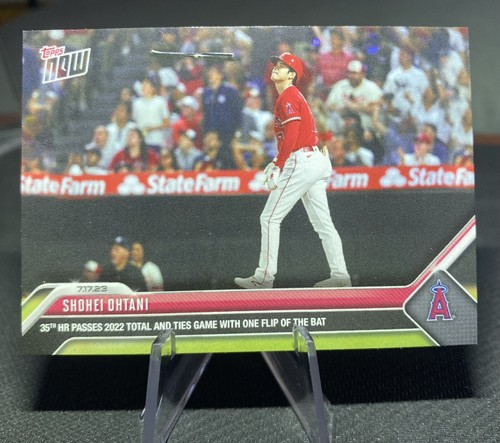 Shohei Ohtani 35th Home Run - 2023 MLB TOPPS NOW Card 579 Los Angeles Angels