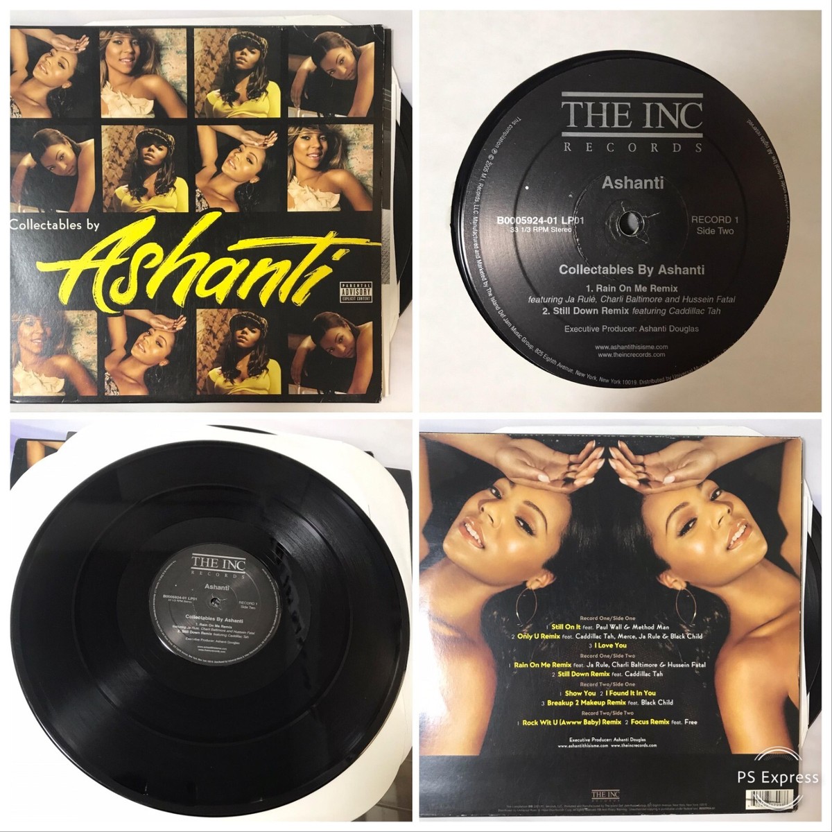 Ashanti / Collectables By Ashanti 2005 US Original 2LP Vinyl The