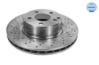 2X Meyle 015 521 2048 Bremsscheibe FüR MERCEDES-BENZ