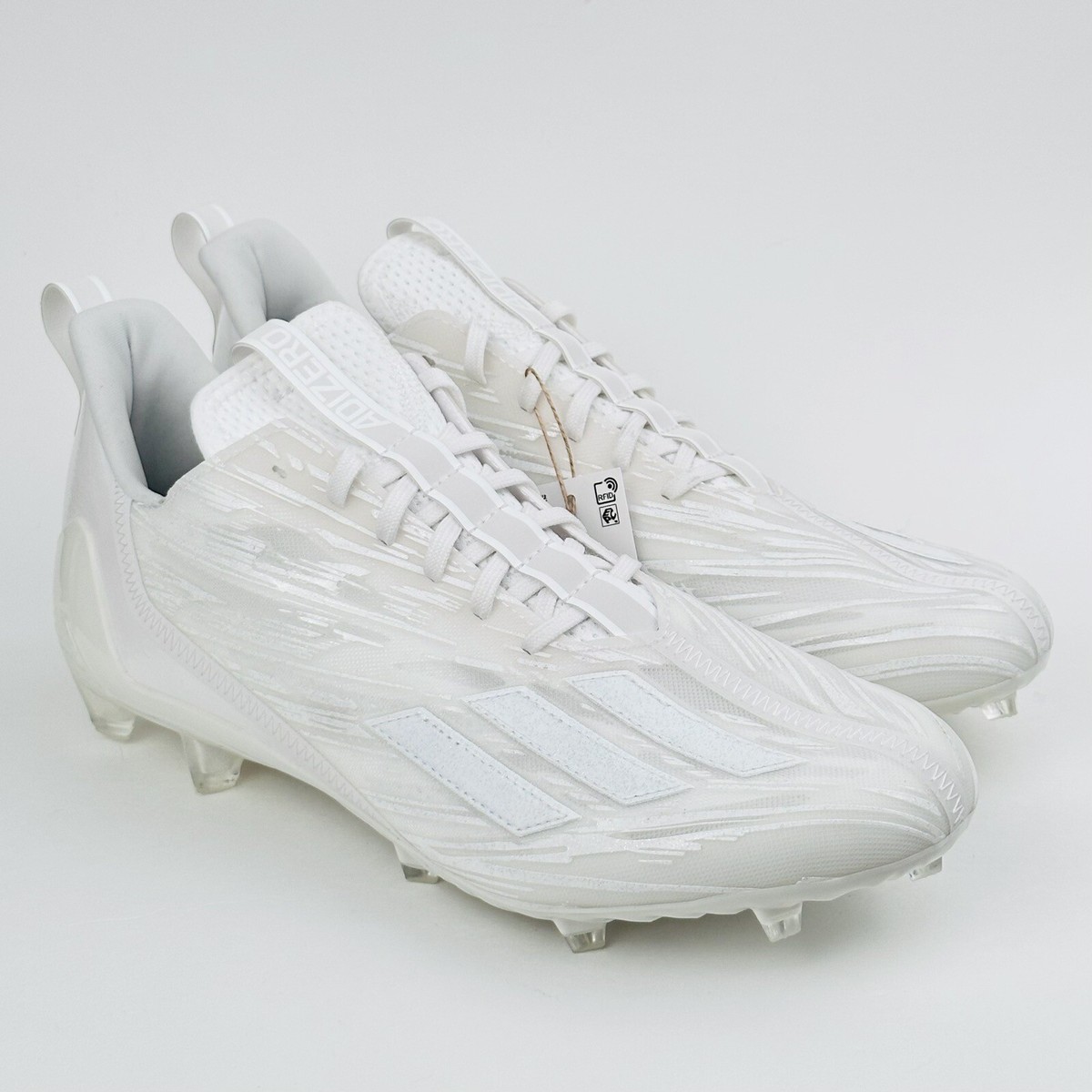 adizero ホワイト サッカーシューズ Size 8 - Adidas ADIZERO 12.0 Football Cleats Triple White GX5413