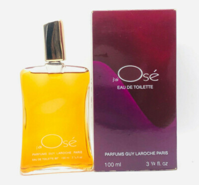 J Ai Osé Guy Laroche Vintage Parfüm 100 ML Splash Frau EDT Woman Rare Jai Ose