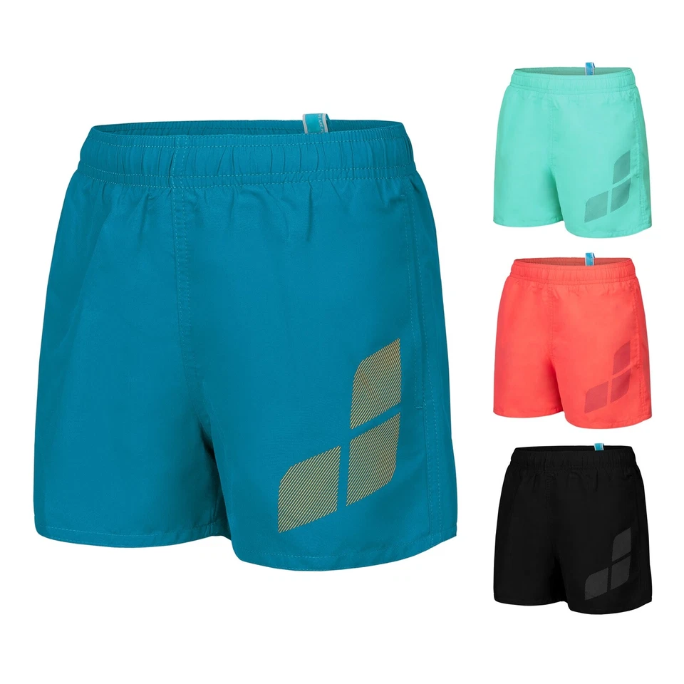 Arena Jungen Badehose Badeshorts Swimshorts Beachwear Boy's Beach Short Logo