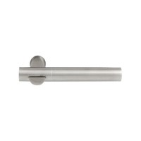 GlastüRbeschlag Set Q Bb + Office BäNder Rt Edelstahl GlastüRschloss Ivory