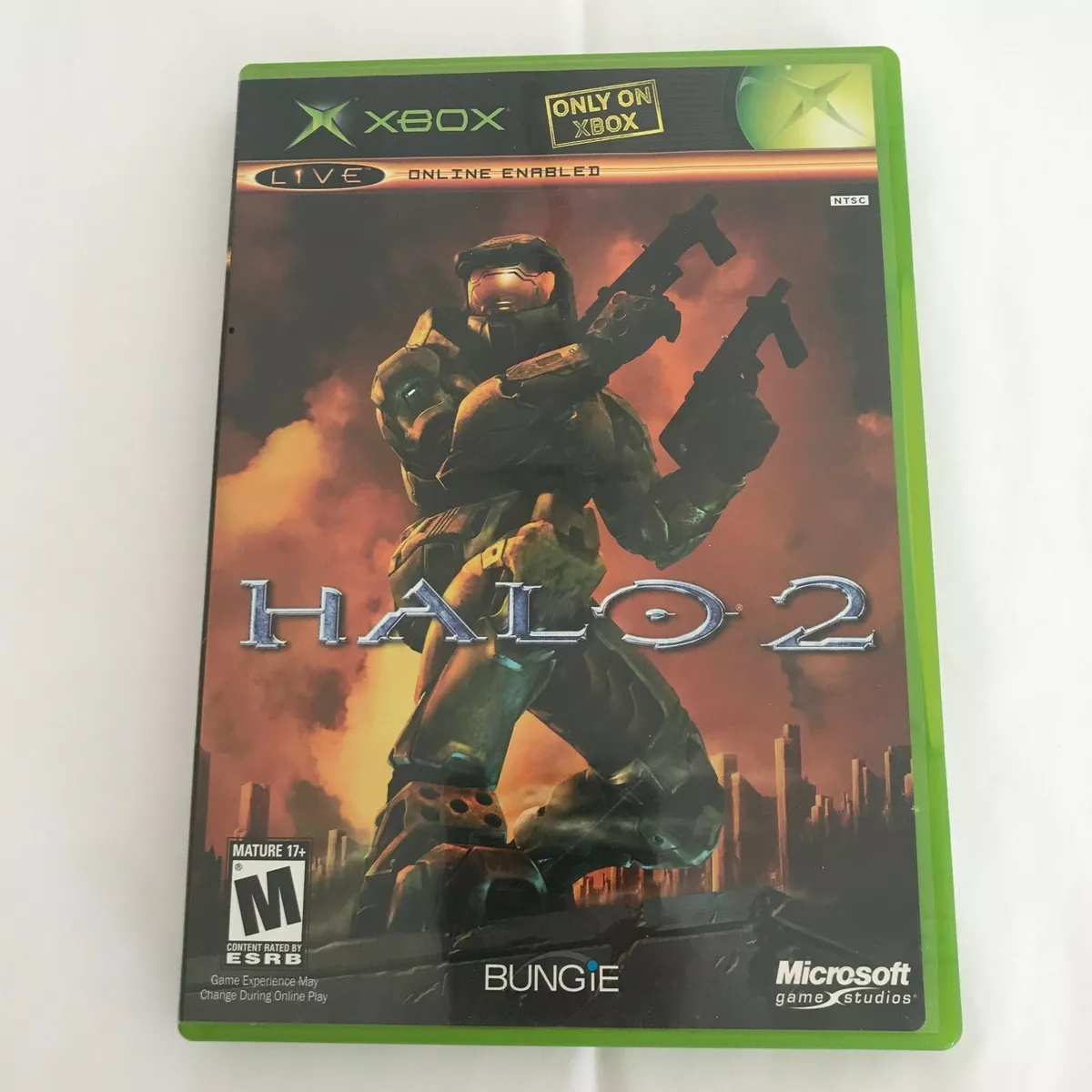 Xbox Halo 2 Live Online Enabled Microsoft Game Studios Video Game