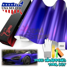 ESSMO PET Romance Chrome Purple Auto Car Vehicle Vinyl Wrap Decal Sticker Paint