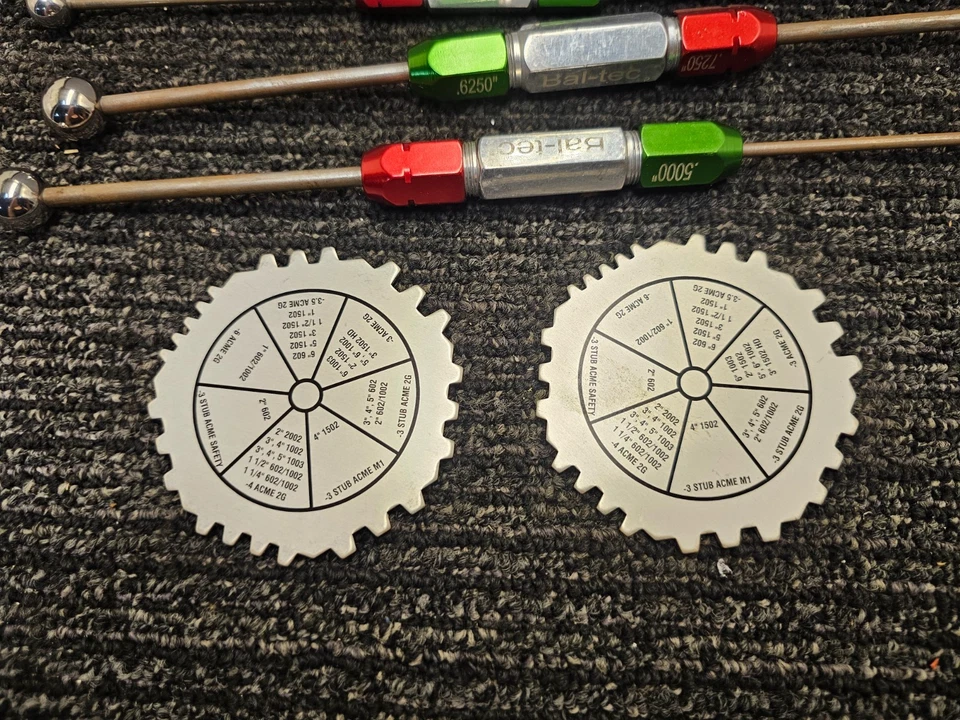 (CANTIDAD 3) TSI Bal-Tec Ball Gauge .6" .5" .725" .625" *SOLO ARTÍCULO EN LA FOTO Foto 2 de 4