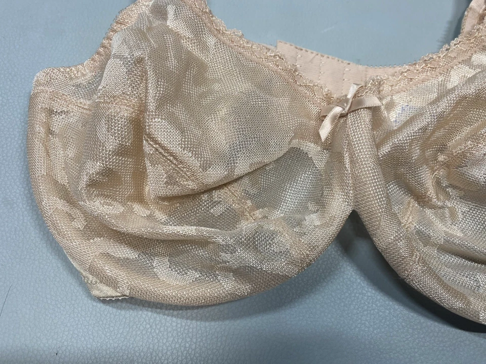 Sujetador WARNER'S Vintage TALLA 34D beige nude copa suave con aros clásico 01500 Foto 3 de 4