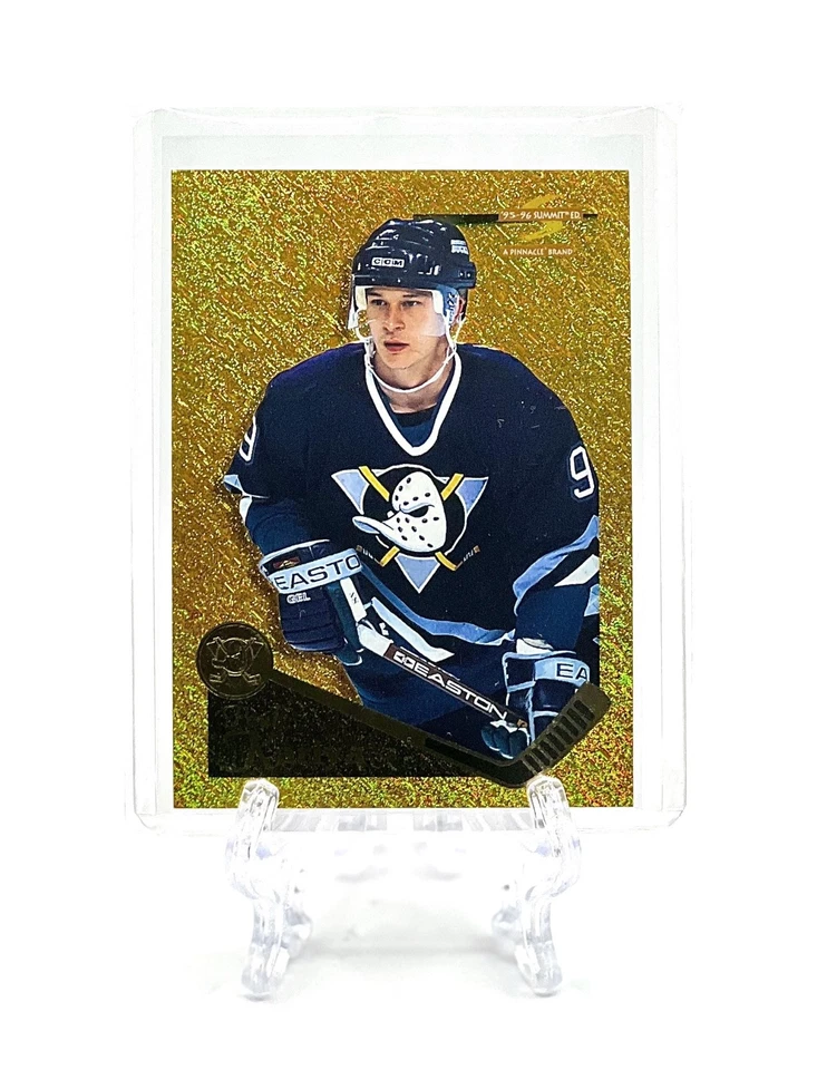 PAUL KARIYA 1995-96 Pinnacle Summit Edition #2 ARTIST'S PROOF PARALLEL RAW SSP - Image 3 of 4
