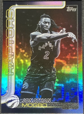 #ad 2025 26 Topps #29 Jonathan Mogbo Blackout Black Friday Exclusive $0.99
