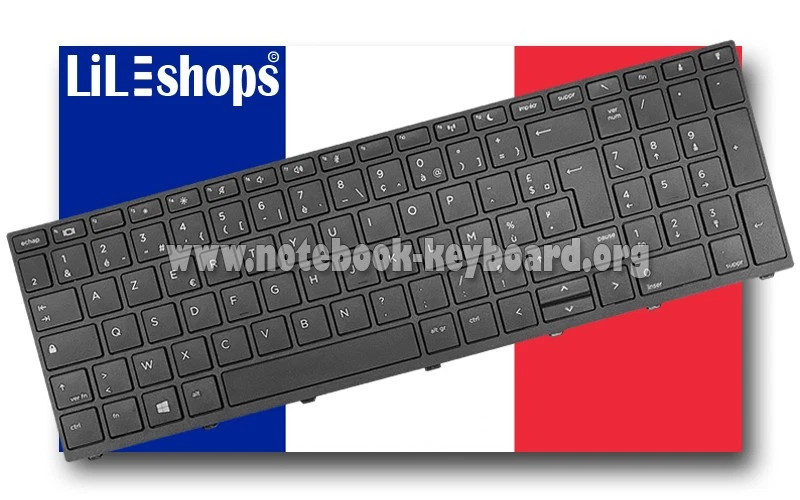 Clavier Français Original Pour HP NSK-XK0SQ 0F 9Z.NEFSQ.00F AEX8CY00110 - Photo 1/1