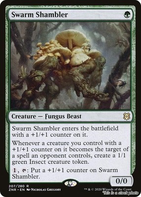 MTG Swarm Shambler [ZNR - 207] LP