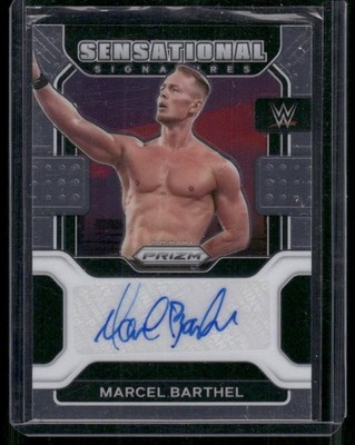 Marcel Barthel (Ludwig Kaiser) 2022 Panini Prizm WWE Sensational Signatures Auto