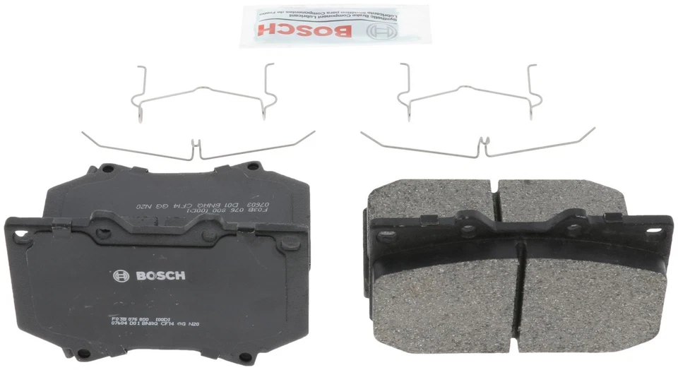 Bosch QuietCast Ceramic Brake Pad and Rotor Kit For 2001-2002 Toyota Sequoia - Image 3 of 4