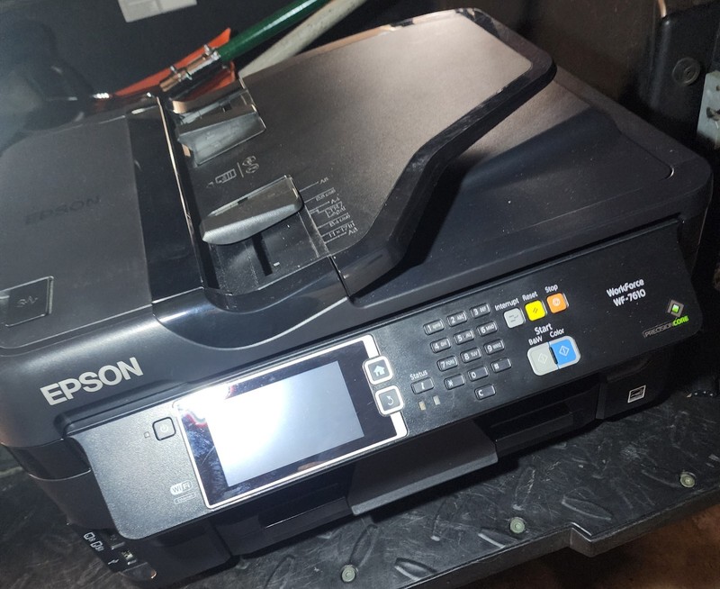 Epson WorkForce WF-7610 Wireless All-In-One Inkjet Printer Page Count 5171