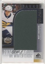 2020-21 SP Game Used NHL Winter Classic Banner Year Relics Matt Duchene 8tn