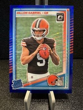 2025 Donruss Optic - Dillon Gabriel Rated Rookie #263 Blue Glitter Prizm SSP