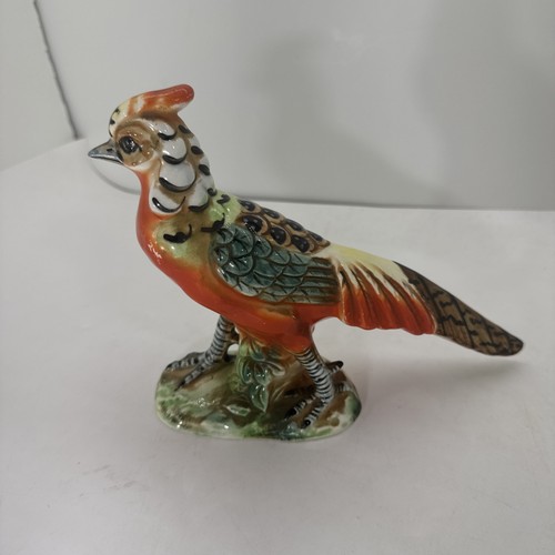 Vintage Arco Fine Quality Dallas Japan Pheasant Bird Figurine 10"