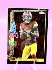 2025 Topps Chrome Football #FS-14 Jayden Daniels Future Stars Insert