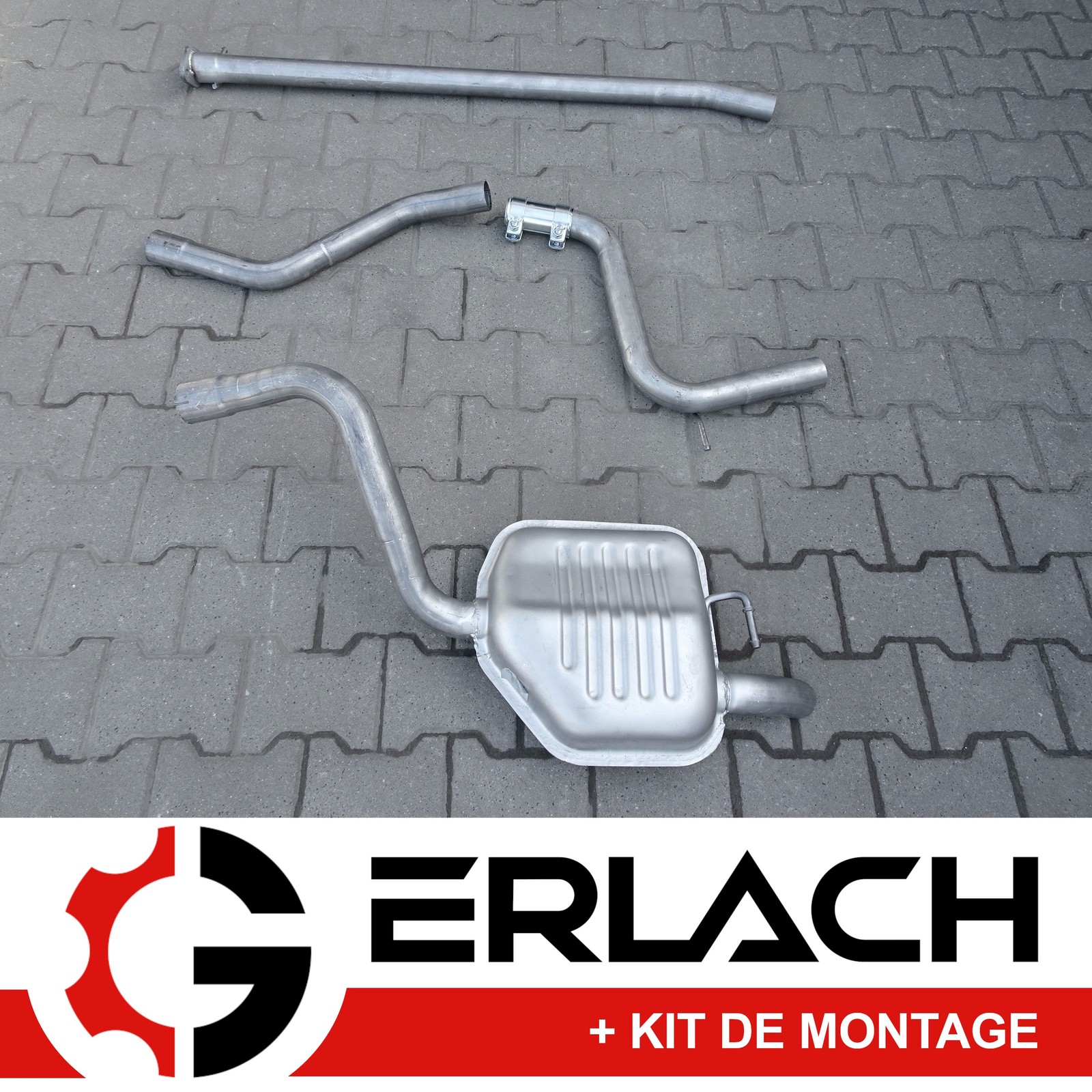 Silencieux Ford Mondeo III Kombi 2.0 TDCi anti-vibration et bruit