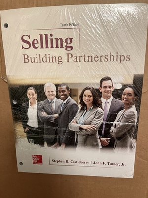 #ad Selling: Building Partnerships Castleberry amp; Tanner Jr. Tenth Edition $50.00