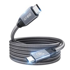 15 FT Nylon Braided USB C To USB C 3.2 Gen 2x2 Video Cable Monitor 8K 4K