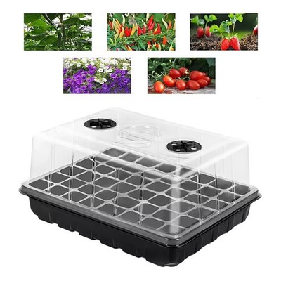 Seed Tray Reusable Starter Cloning Propagation Germination Dome Plant Grow Kit