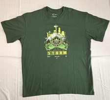 Nike Loose Fit WNBA Engineered Seattle Storm Short Sleeve T-Shirt Green Large