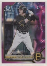 2022 Bowman Chrome Prospects Fuchsia Lava Refractor 9/199 Jack Suwinski s3g