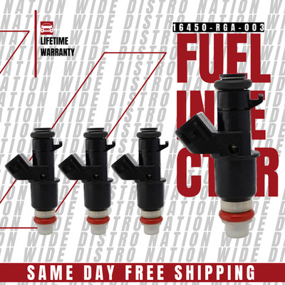 4x OEM Keihin FUEL INJECTORS FOR HYBRID CIVIC 1.3L 1.5L INSIGHT 16450-RGA-003