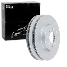 2X EUROBRAKE BREMSSCHEIBEN 262mm BELÜFTET VORNE PASSEND FÜR HONDA CITY CIVIC