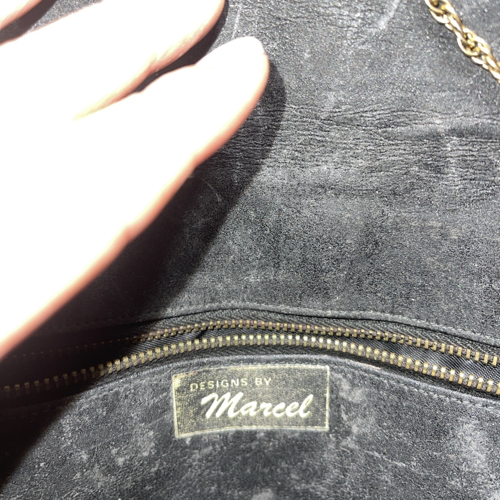 Vintage Python Snakeskin Leather Envelope Clutch … - image 4