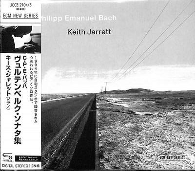Carl Philipp Emanuel Bach KEITH JARRETT UCCE2104 2 CD OBI JAPAN