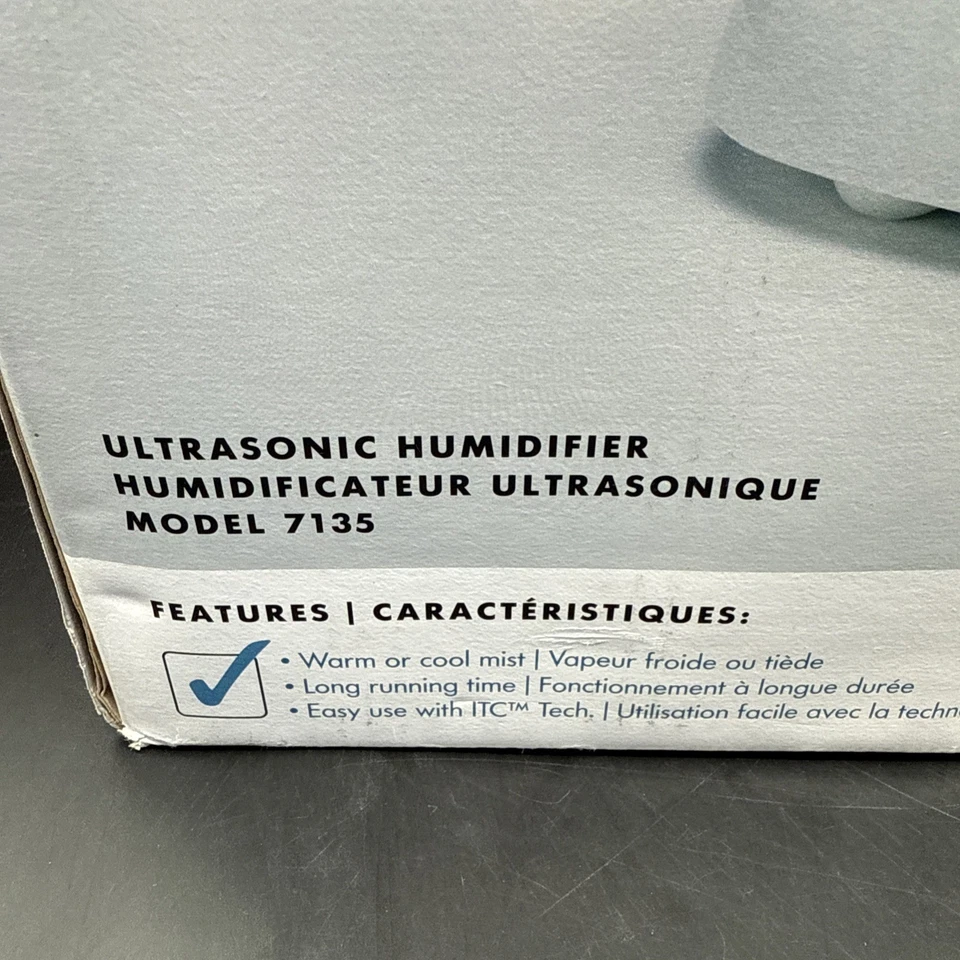 Air-O-Swiss AOS 7135 Ultrasonic Humidifier Warm Cool Mist Air Treatment SEALED - Image 2 of 4