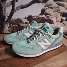 New Balance 996 Made in USA Mens Mint Green Suede Sneakers M996PRM Sz 10