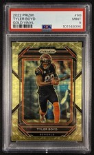 2022 Panini Prizm Tyler Boyd Gold Vinyl Prizm /5 #60 PSA 9 - Cincinnati Bengals
