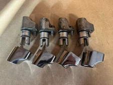 86-90 Harley Sportster 883 1200 Lifter Tappet Block Guide Set w/ Chrome Covers