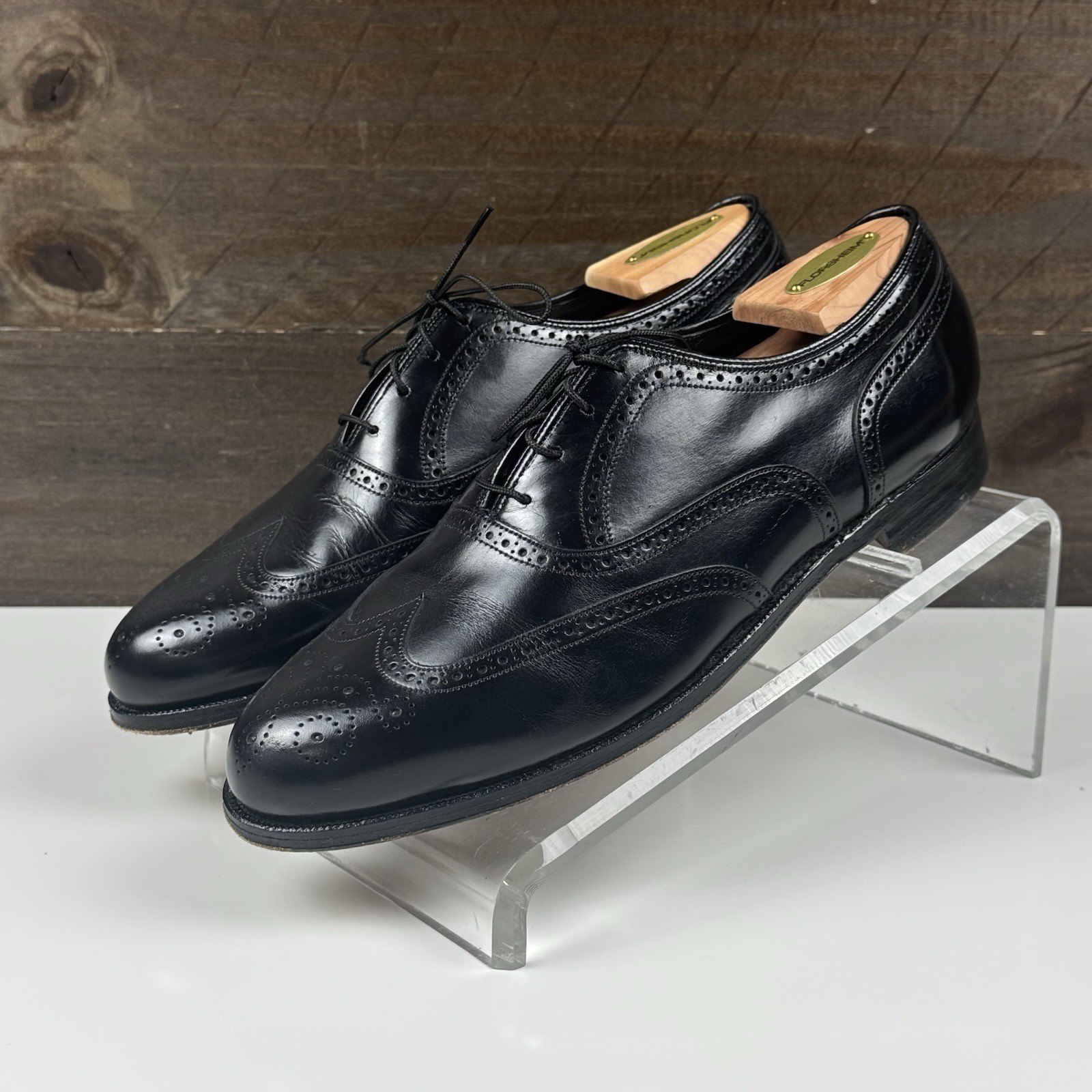 Florsheim Imperial Men s Black Leather Wingtip Oxford Gem florsheim-imperial-men-s-black-leather-wingtip-oxford-gem