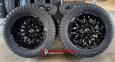 20 Fuel Arc Dually Wheels 33 331250r20 Rt At Tires 8x200 Ford F350 Super Duty