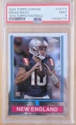 2024 Topps Chrome #74TF-3 Drake Maye 1974 Throwback RC Patriots PSA 9