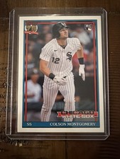 2026 Topps Baseball Series One Colson Montgomery (RC) 1991 Topps #T91-4