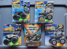 Batman Monster Trucks!  Lot Of 5 different Monster Trucks!