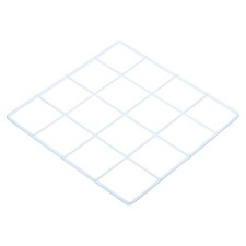 8"x8" Wire Grid Panel, 1pc for Home Office, White