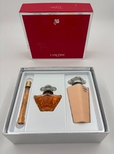 Vintage Lancome Tresor 3 Piece Gift Set Perfume EDP Spray Body Lotion