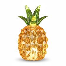 Gold Pineapple Lamp for Home Decor, 4.95 Inch Battery Operated Table Lamp for...