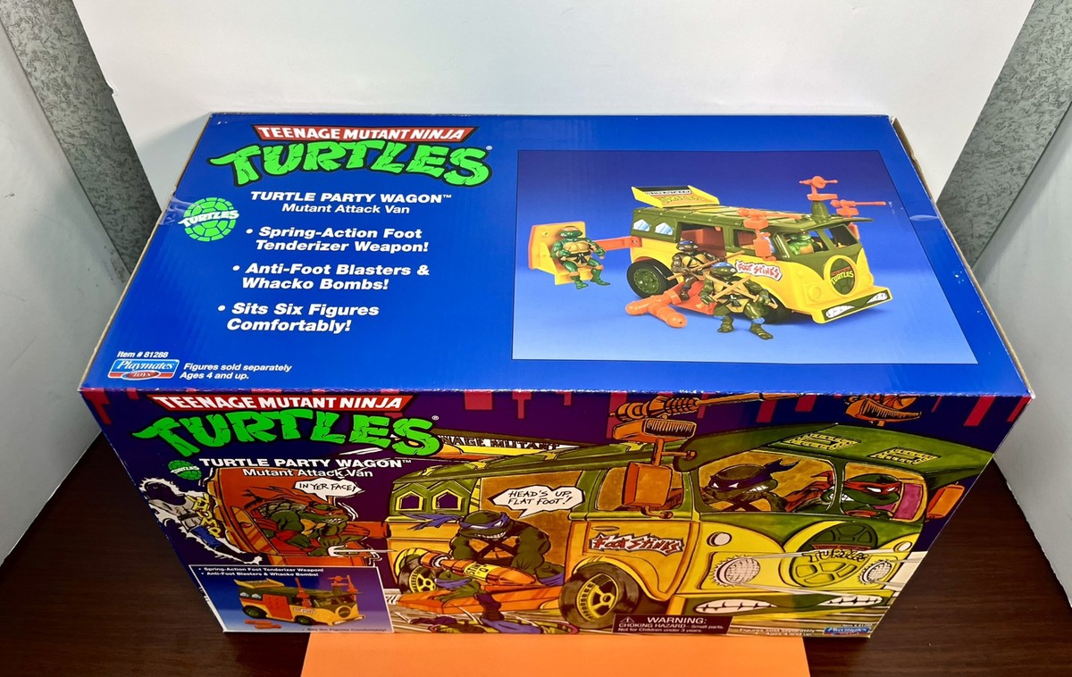 ティーンエイジ ミュータント ニンジャ タートルズ アタックバン パーティワゴン 2021 Playmates - Teenage Mutant Ninja Turtles - Party Wagon