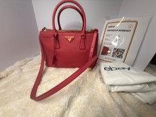 Prada Pink Gorgeous Galleria Saffiano Leather...