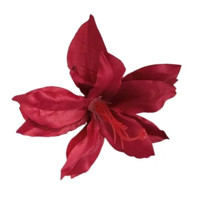 Bohemian Flower Barrette Artificial Flower Hair Clip Flower Hairpin - Image 1 of 4