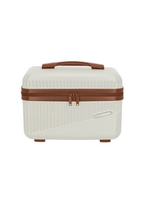 Travelite Cognac BALI Beautycase Weiss hochwertige Verarbeitung Geschenk Deko