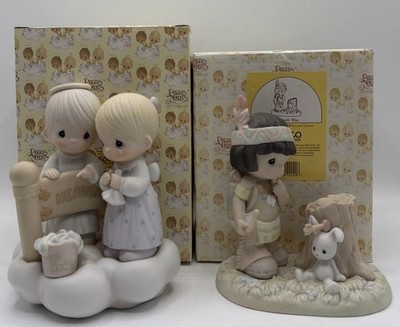 Precious Moments ''No Tears Past The Gate'' #101826 &  Missum You  #306991 in Box.