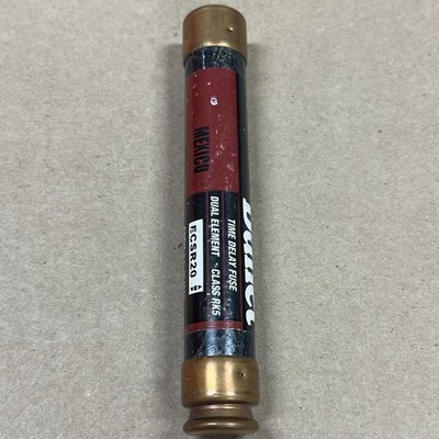 BULLET ECSR20 Time-Delay Dual Element Current Limiting RK5 600V 20 AMP
